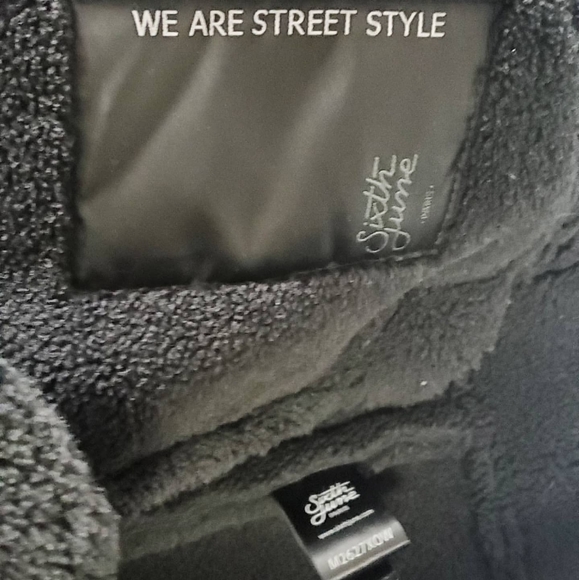 Sixth June Paris Shearling Aviator Jacket - Picture 5 of 7